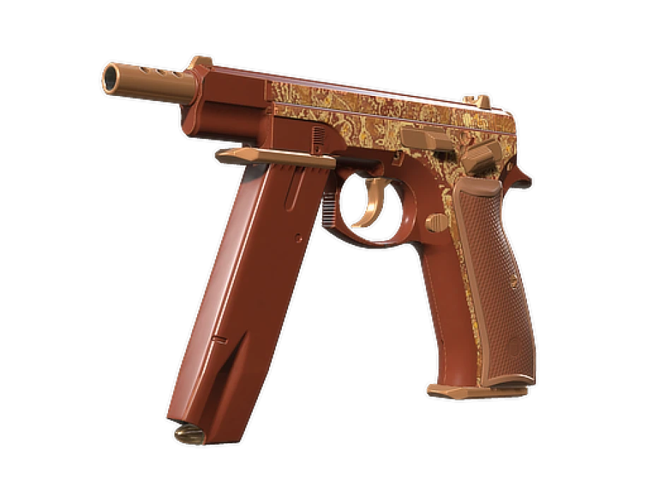 Souvenir CZ75-Auto | Honey Paisley (Minimal Wear)
