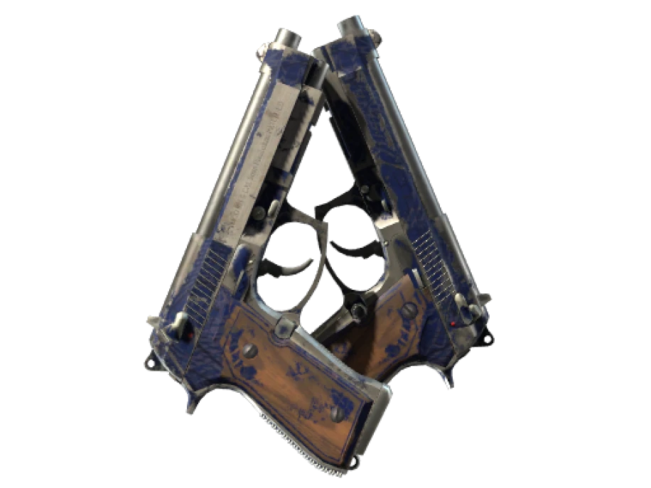 Souvenir Dual Berettas | Moon in Libra (Battle-Scarred)