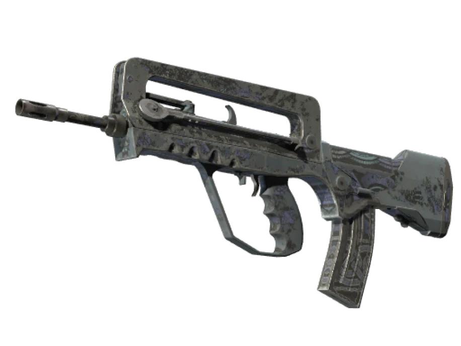 Souvenir FAMAS | Night Borre (Battle-Scarred)