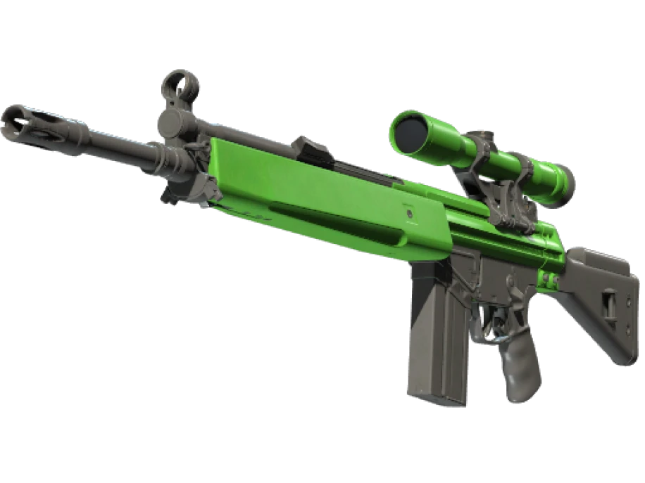 Souvenir G3SG1 | Green Apple (Minimal Wear)