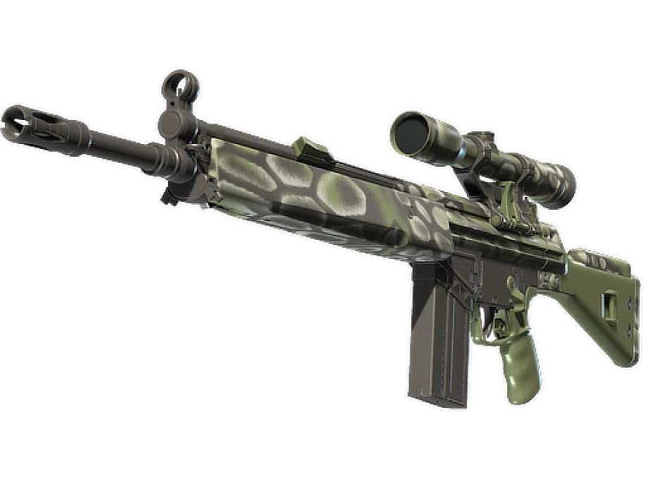Souvenir G3SG1 | Green Cell (Minimal Wear)