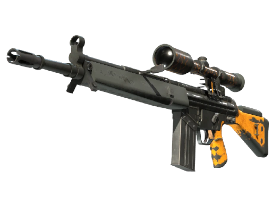 Souvenir G3SG1 | Orange Kimono (Battle-Scarred)