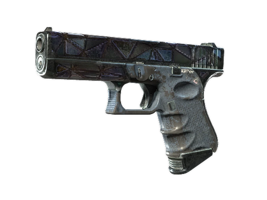 Souvenir Glock-18 | Mirror Mosaic (Battle-Scarred)