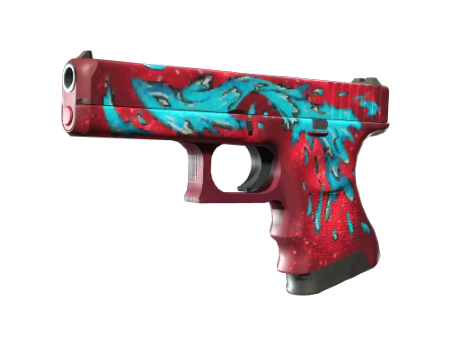 Souvenir Glock-18 | Water Elemental (Minimal Wear)