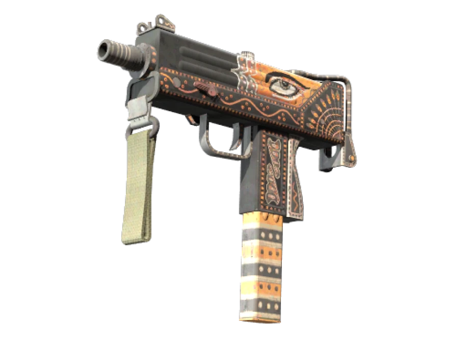 Souvenir MAC-10 | Rangeen (Well-Worn)