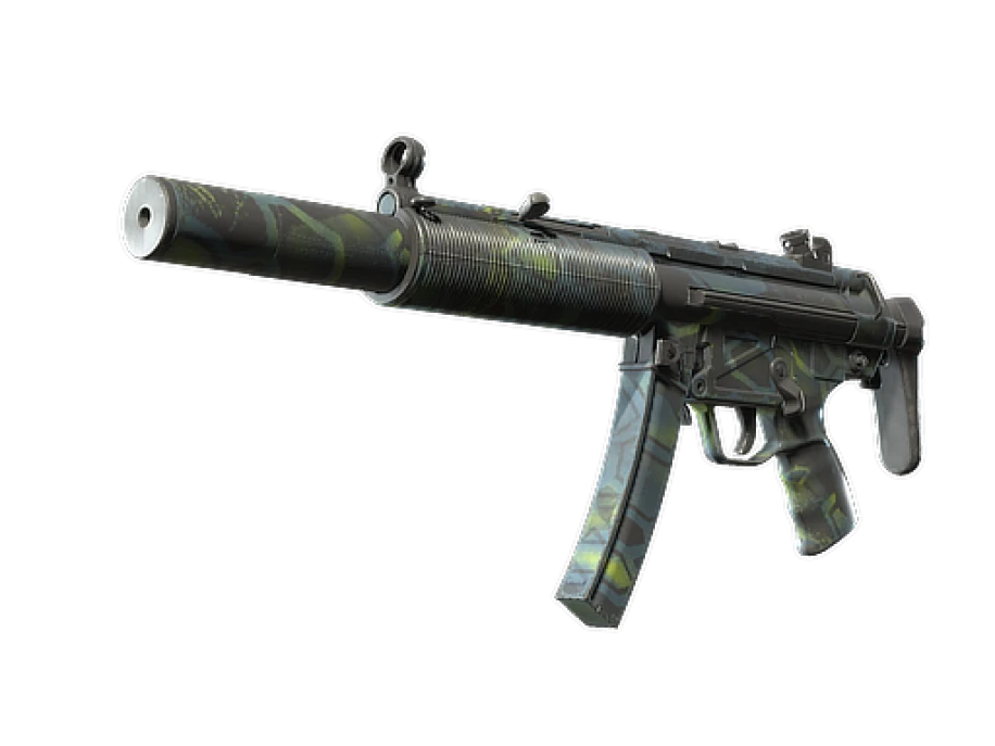 Souvenir MP5-SD | Lime Hex (Field-Tested)