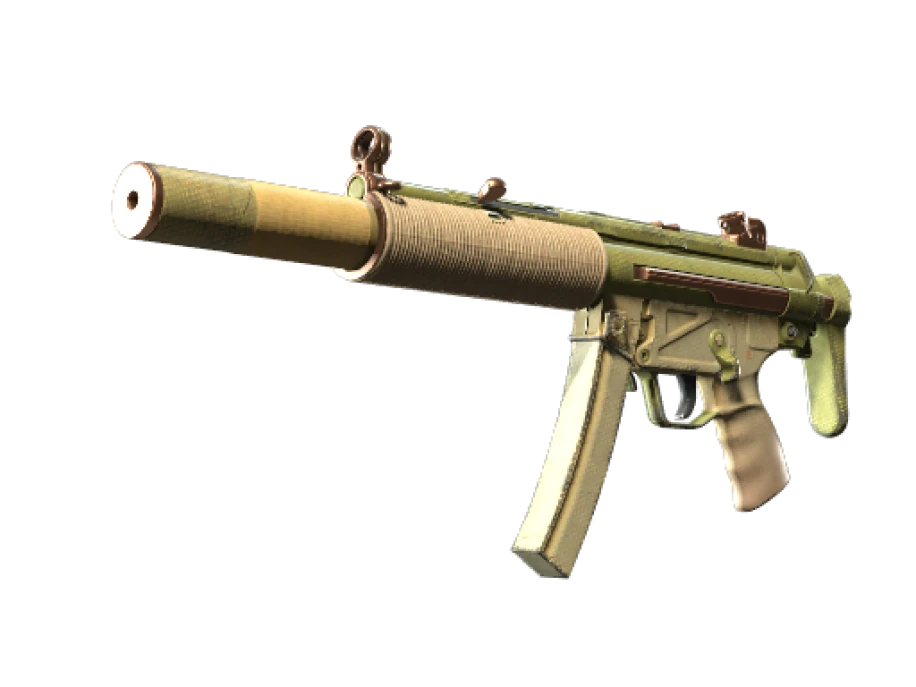 Souvenir MP5-SD | Savannah Halftone (Well-Worn)