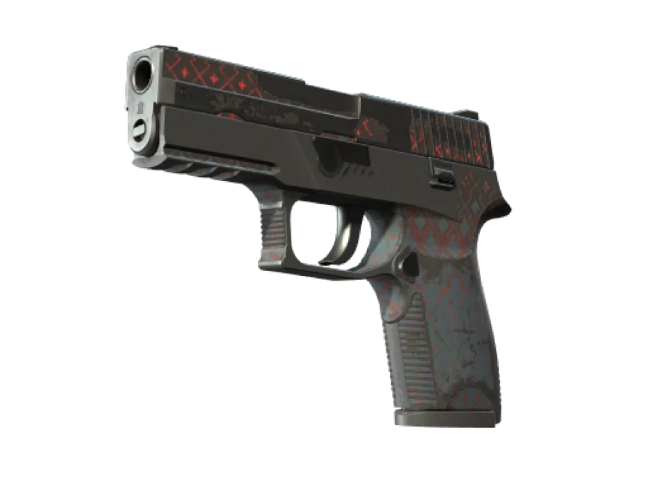 Souvenir P250 | Crimson Kimono (Battle-Scarred)