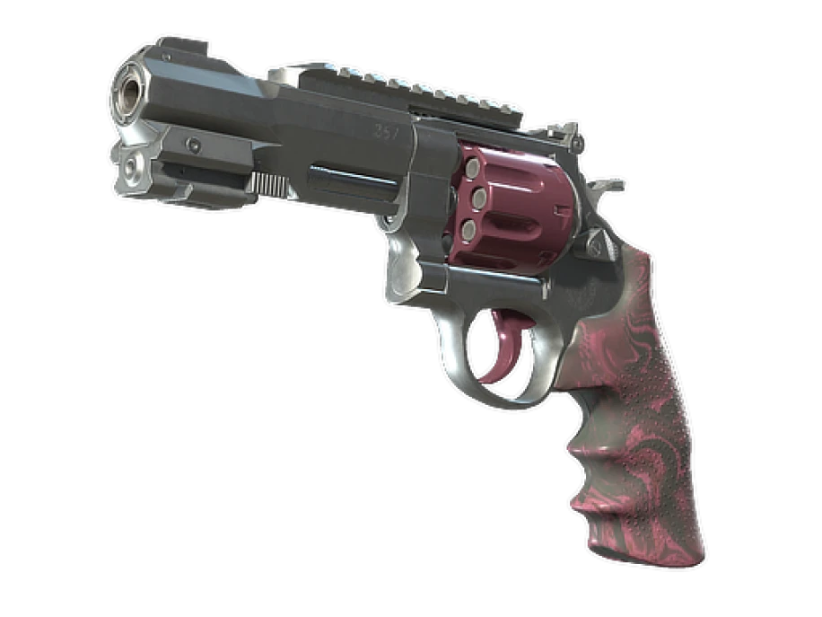 Souvenir R8 Revolver | Mauve Aside (Minimal Wear)