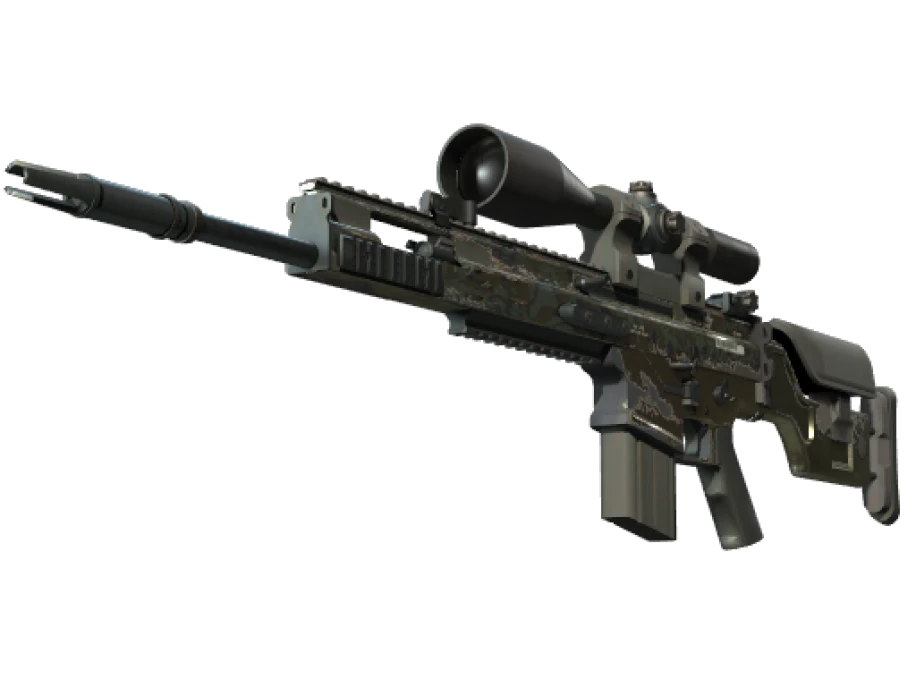 Souvenir SCAR-20 | Army Sheen (Field-Tested)