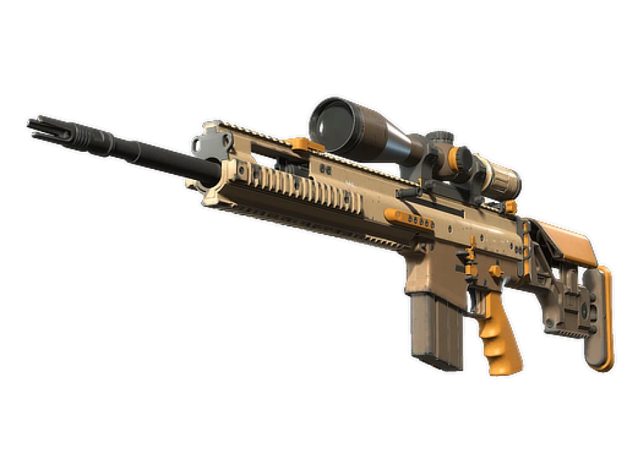 Souvenir SCAR-20 | Short Ochre (Field-Tested)