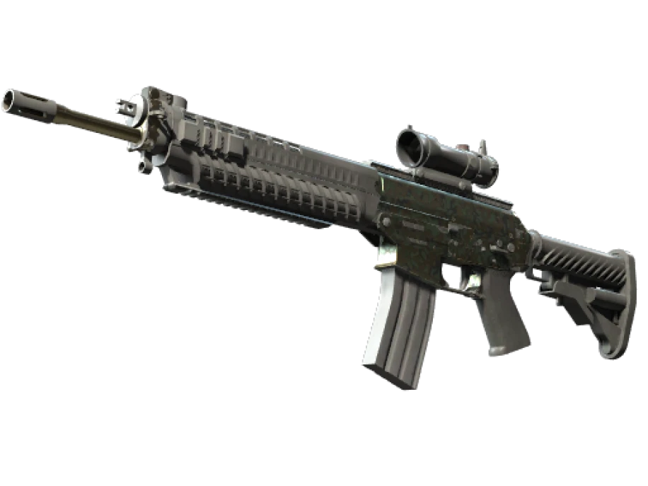 Souvenir SG 553 | Army Sheen (Field-Tested)