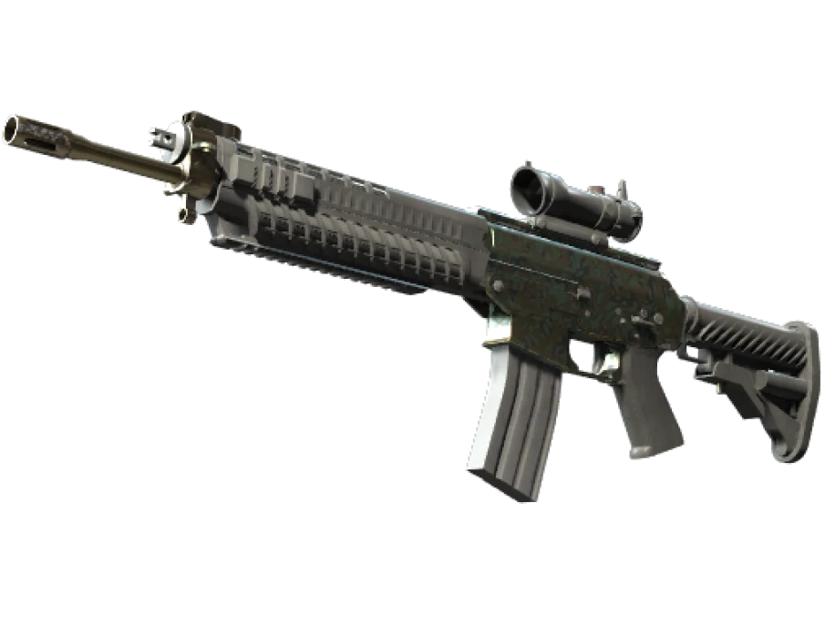 Souvenir SG 553 | Army Sheen (Minimal Wear)