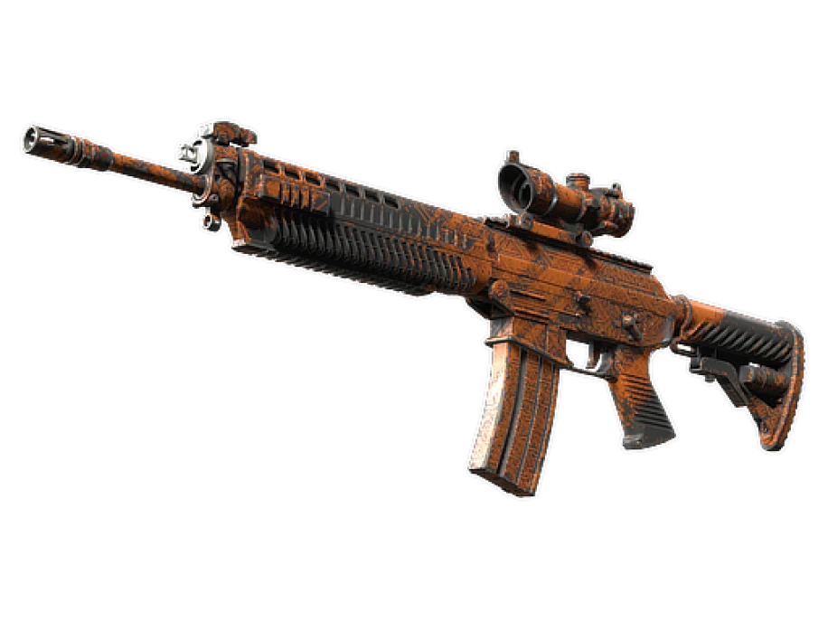 Souvenir SG 553 | Basket Halftone (Field-Tested)