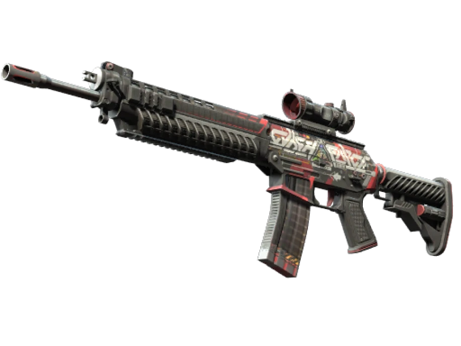 Souvenir SG 553 | Cyberforce (Field-Tested)