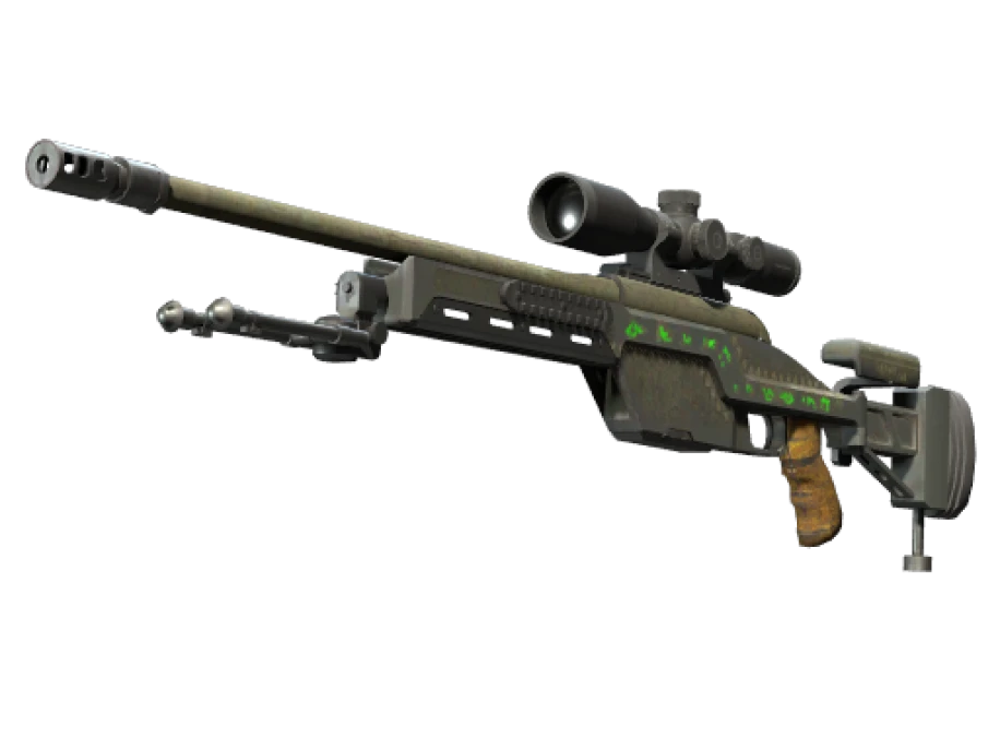 Souvenir SSG 08 | Necropos (Battle-Scarred)