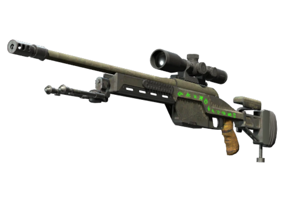 Souvenir SSG 08 | Necropos (Well-Worn)