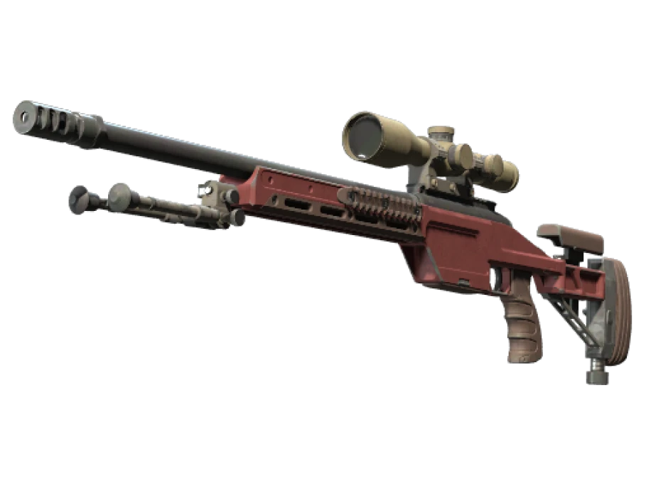 Souvenir SSG 08 | Red Stone (Field-Tested)