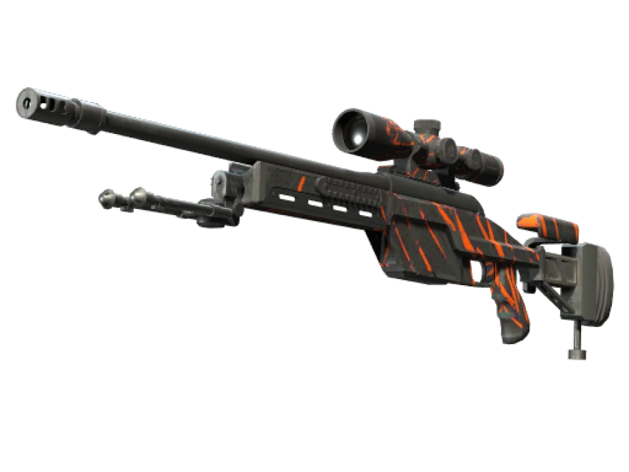 Souvenir SSG 08 | Slashed (Well-Worn)