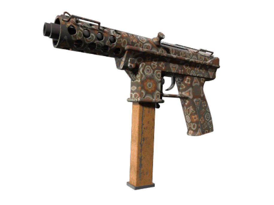 Souvenir Tec-9 | Orange Murano (Battle-Scarred)