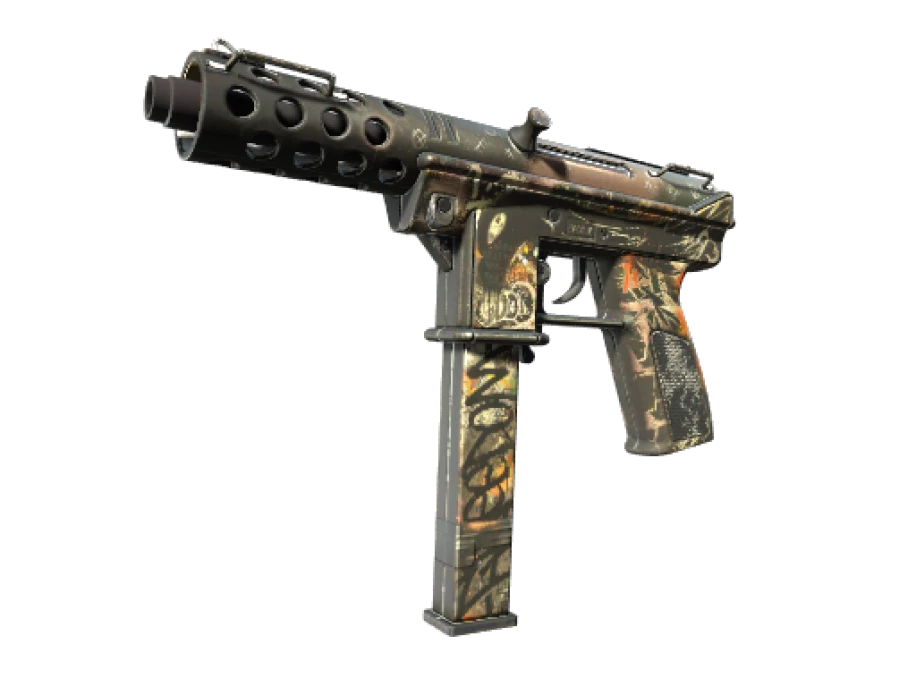 Souvenir Tec-9 | Rebel (Well-Worn)
