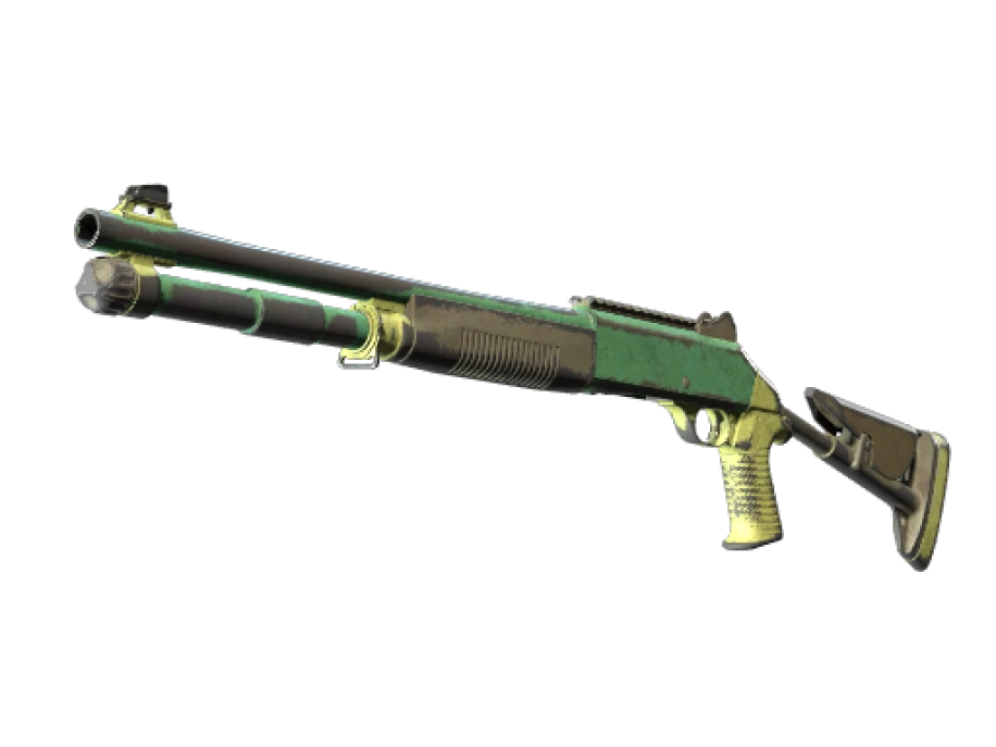 Souvenir XM1014 | Jungle (Battle-Scarred)
