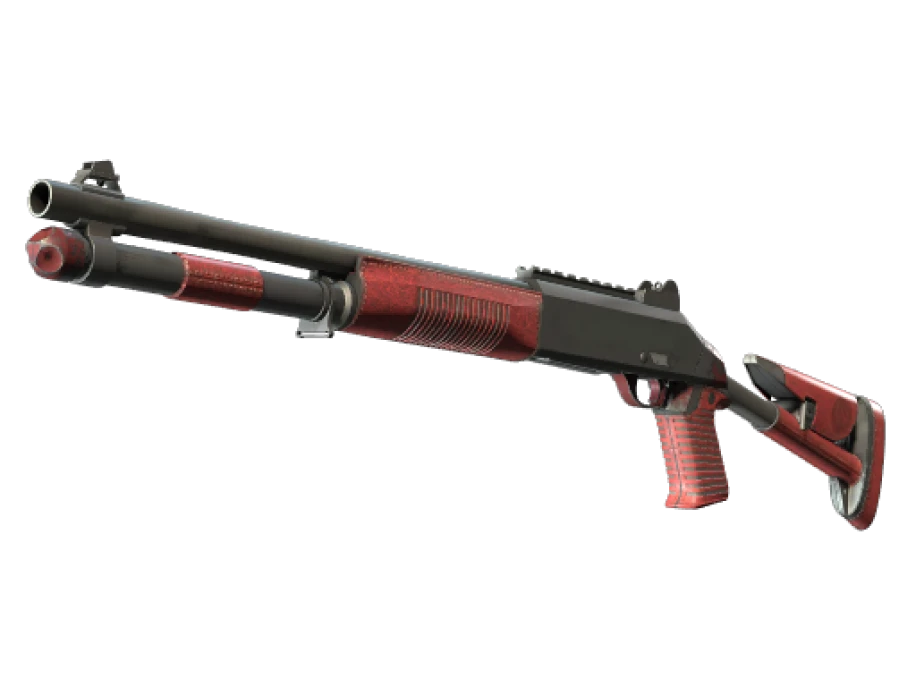Souvenir XM1014 | Red Leather (Field-Tested)
