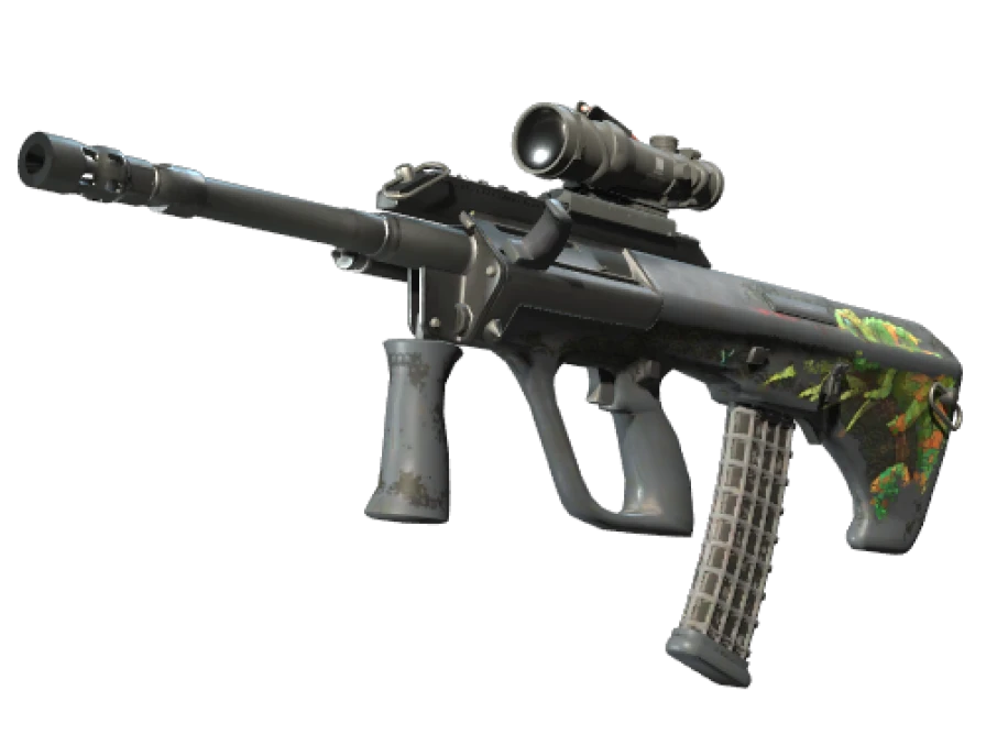 StatTrak™ AUG | Chameleon (Battle-Scarred)