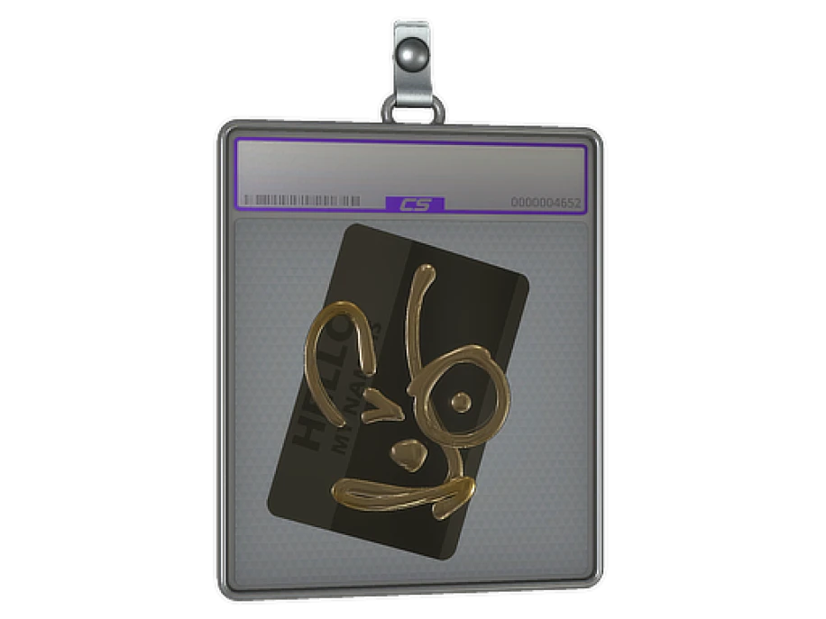 Sticker Slab | Hello AUG (Gold)