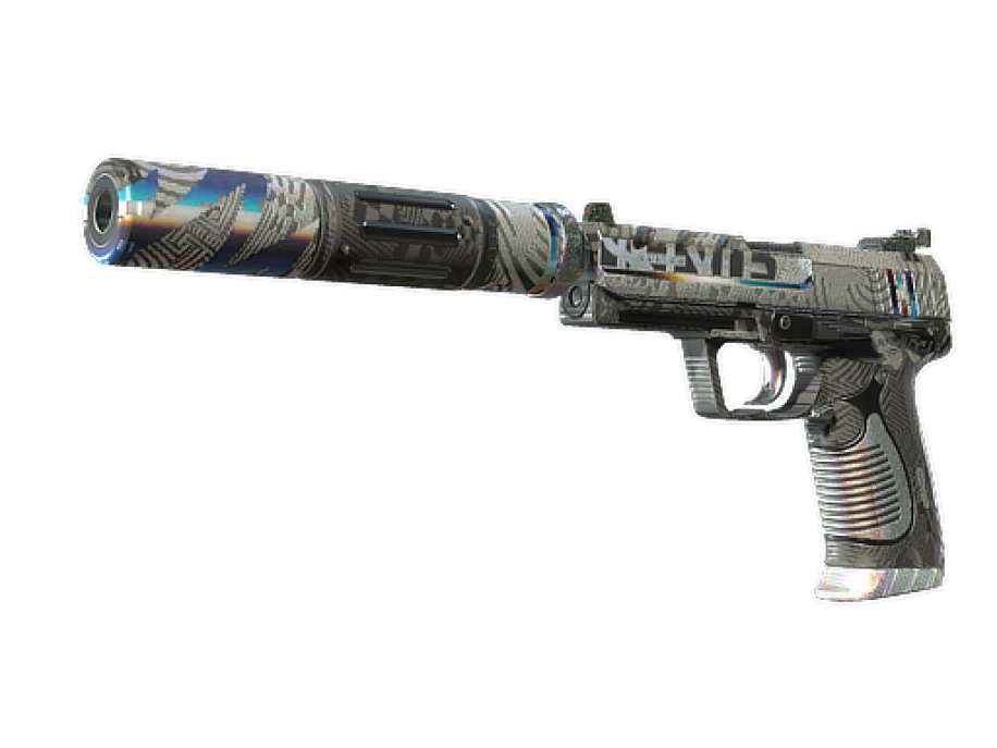 USP-S | Spiral Glitch (Minimal Wear)